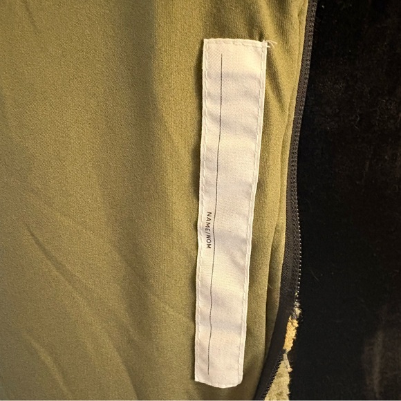 H&M Olive Green Sherpa Fleece Jacket - Picture 11 of 11